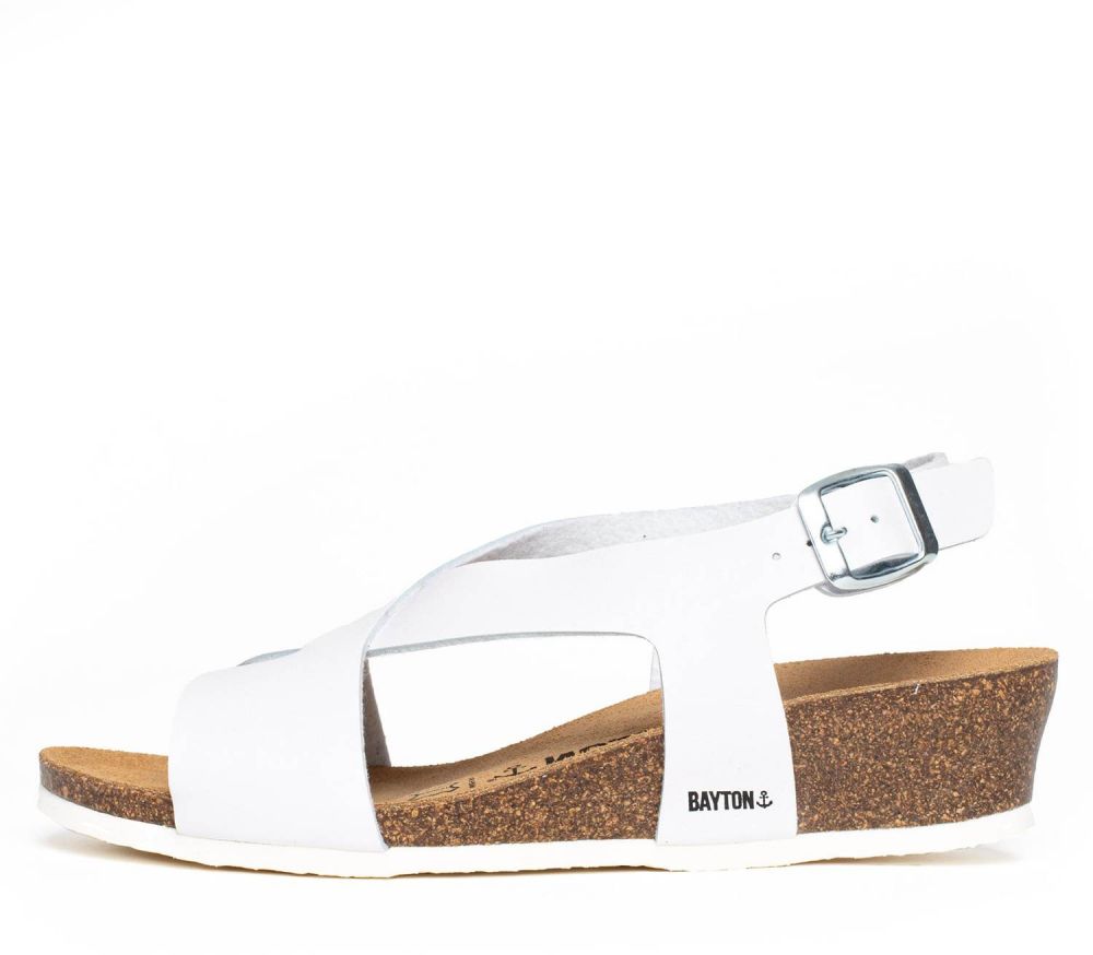 Bayton Sandále 'Salamanque'  hnedá / čierna / biela