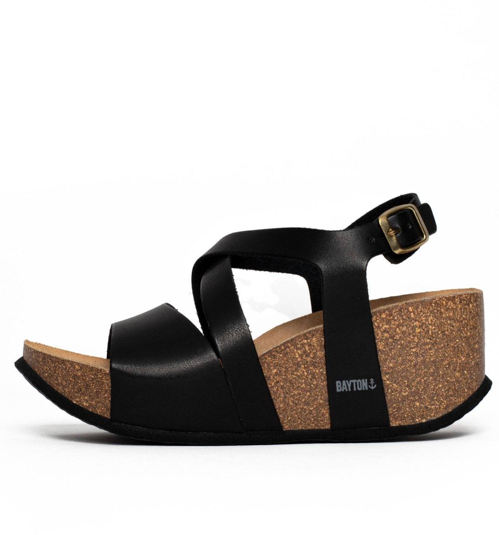 Bayton Sandále 'Malaga'  čierna
