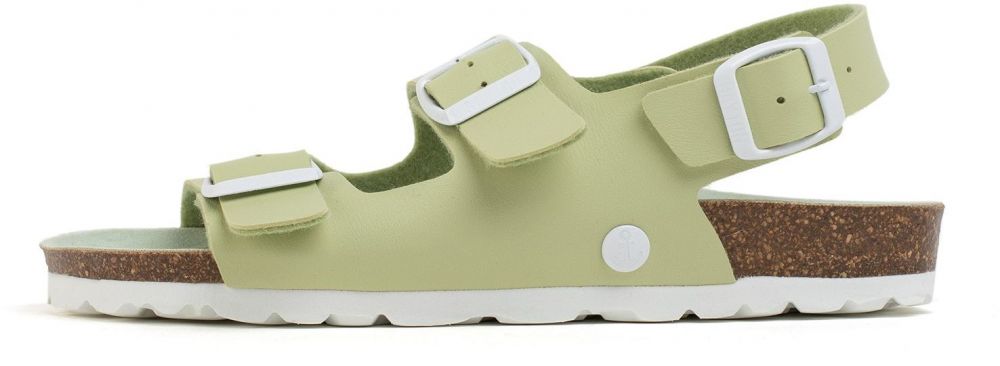 Bayton Sandále  zelená / biela