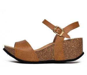 Bayton Sandále 'Maya'  svetlohnedá