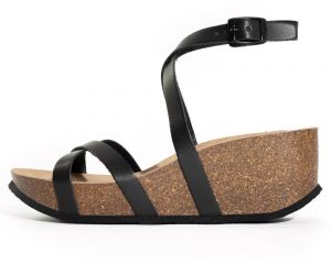 Bayton Remienkové sandále 'Asteria'  čierna