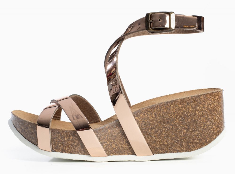 Bayton Remienkové sandále 'Asteria'  hnedá / ružová / biela