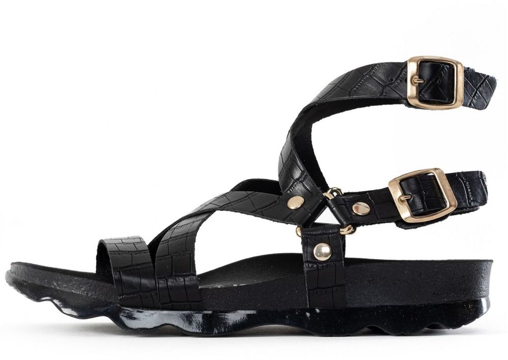Bayton Remienkové sandále 'Armidale'  zlatá / čierna