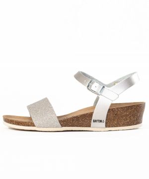 Bayton Sandále 'LEGANES'  strieborná