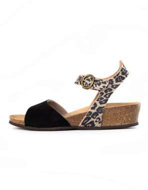 Bayton Sandále 'Rose'  nebielená / čierna