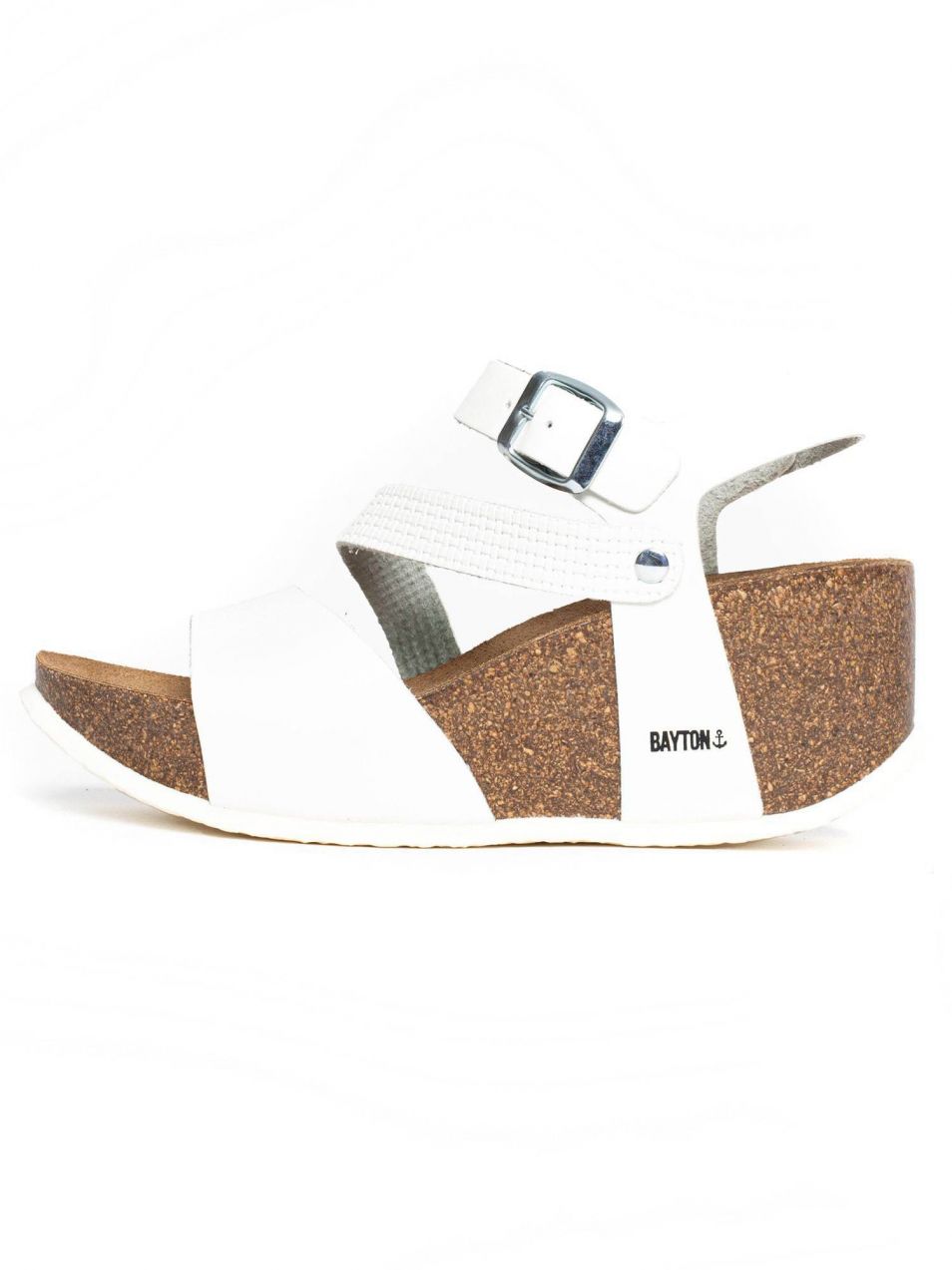Bayton Remienkové sandále  biela
