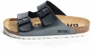 Bayton Papuče 'Atlas'  striebornosivá / čierna