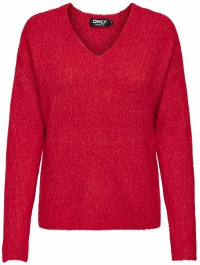 ONLY Sveter 'ONLCAMILLA'  červená