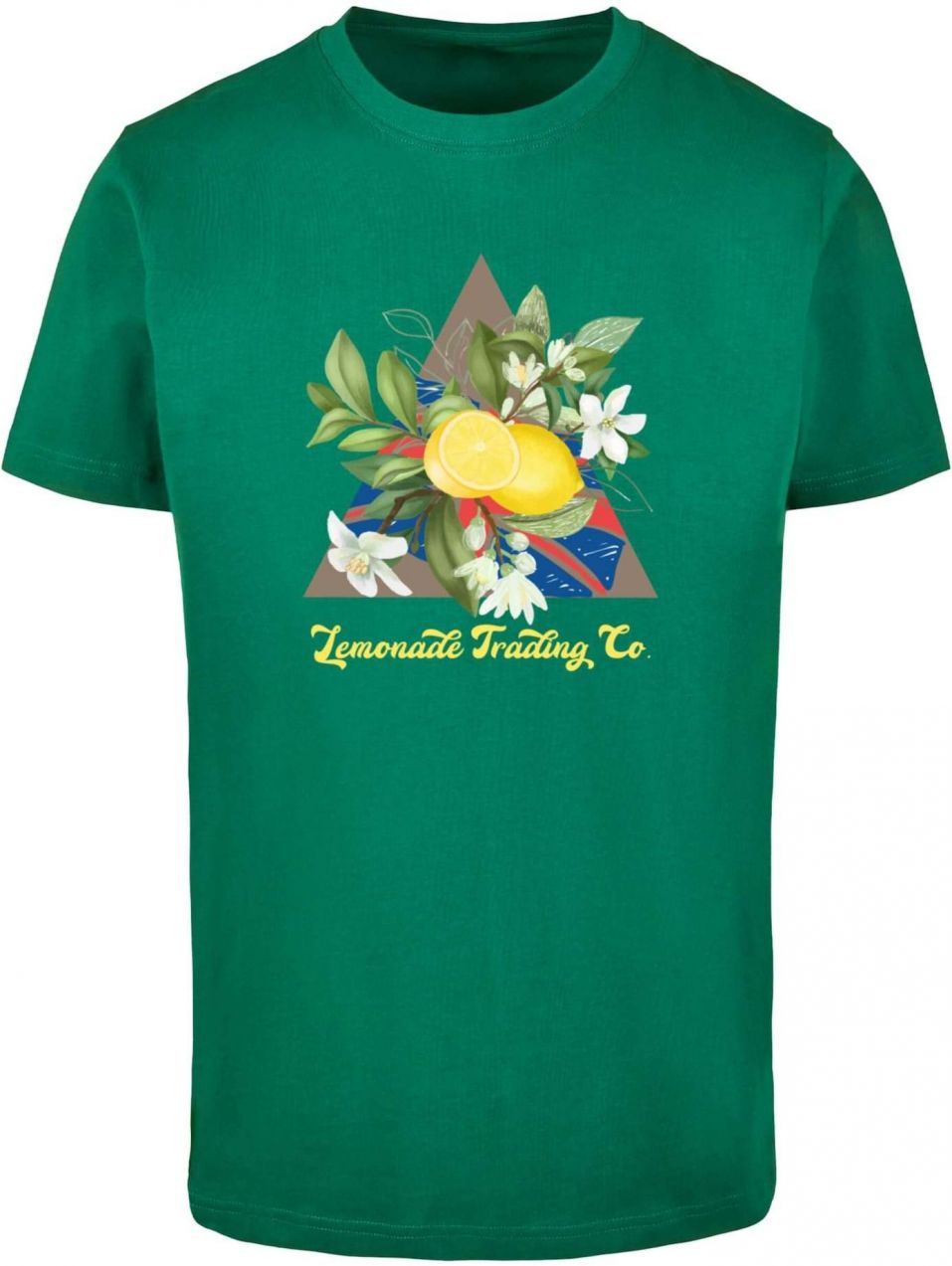 Mister Tee Tričko 'Lemonade'  modrá / žltá / zelená / biela