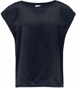 s.Oliver BLACK LABEL Tričko  námornícka modrá