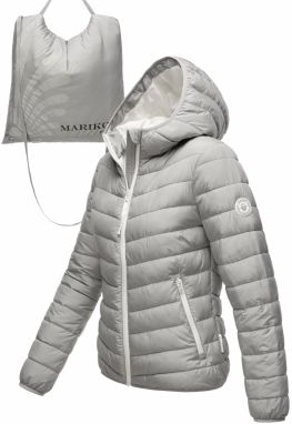 MARIKOO Prechodná bunda 'Pack Mich Ein'  sivá