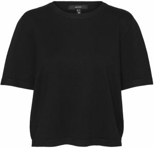 VERO MODA Sveter 'VMSilje'  čierna
