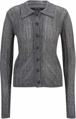 Vero Moda Tall Kardigán 'VMMILES'  tmavosivá