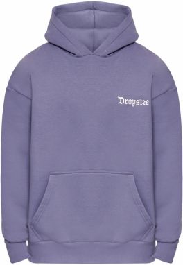 Dropsize Mikina  modrofialová / biela