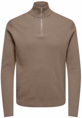 Only & Sons Sveter 'ONSPhil'  tmavobéžová