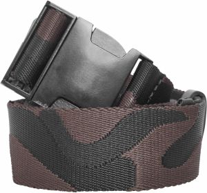 Urban Classics Opasky  hnedá / tmavošedá / tmavozelená / čierna