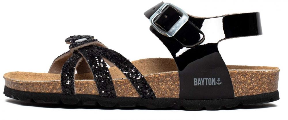Bayton Sandále 'Eirene'  čierna