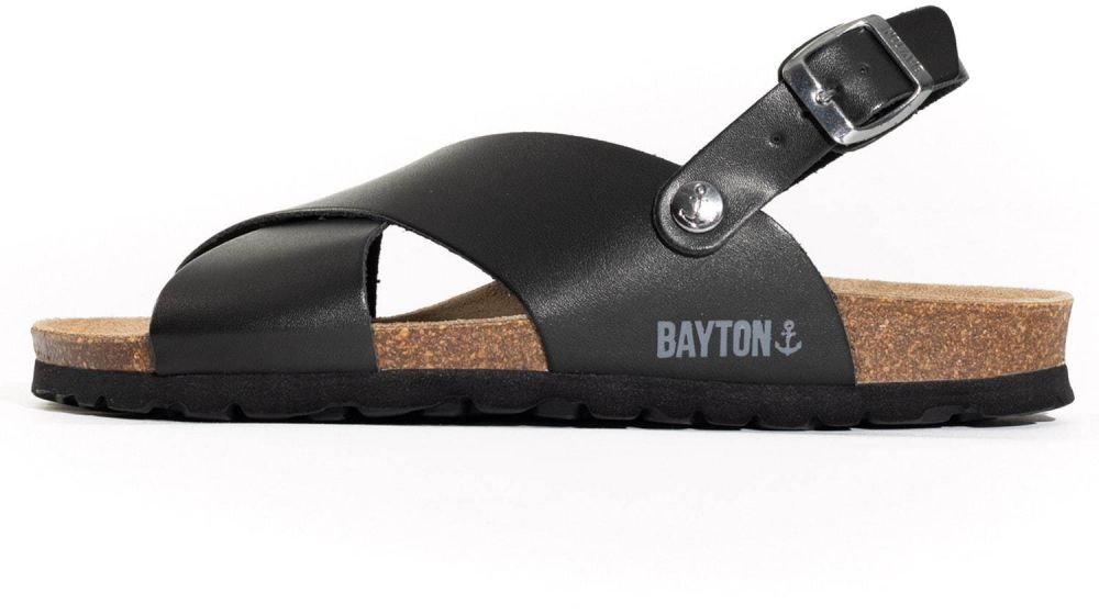 Bayton Sandále 'Tweed'  čierna