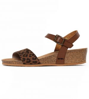 Bayton Remienkové sandále 'Wodonga'  farba ťavej srsti / čierna