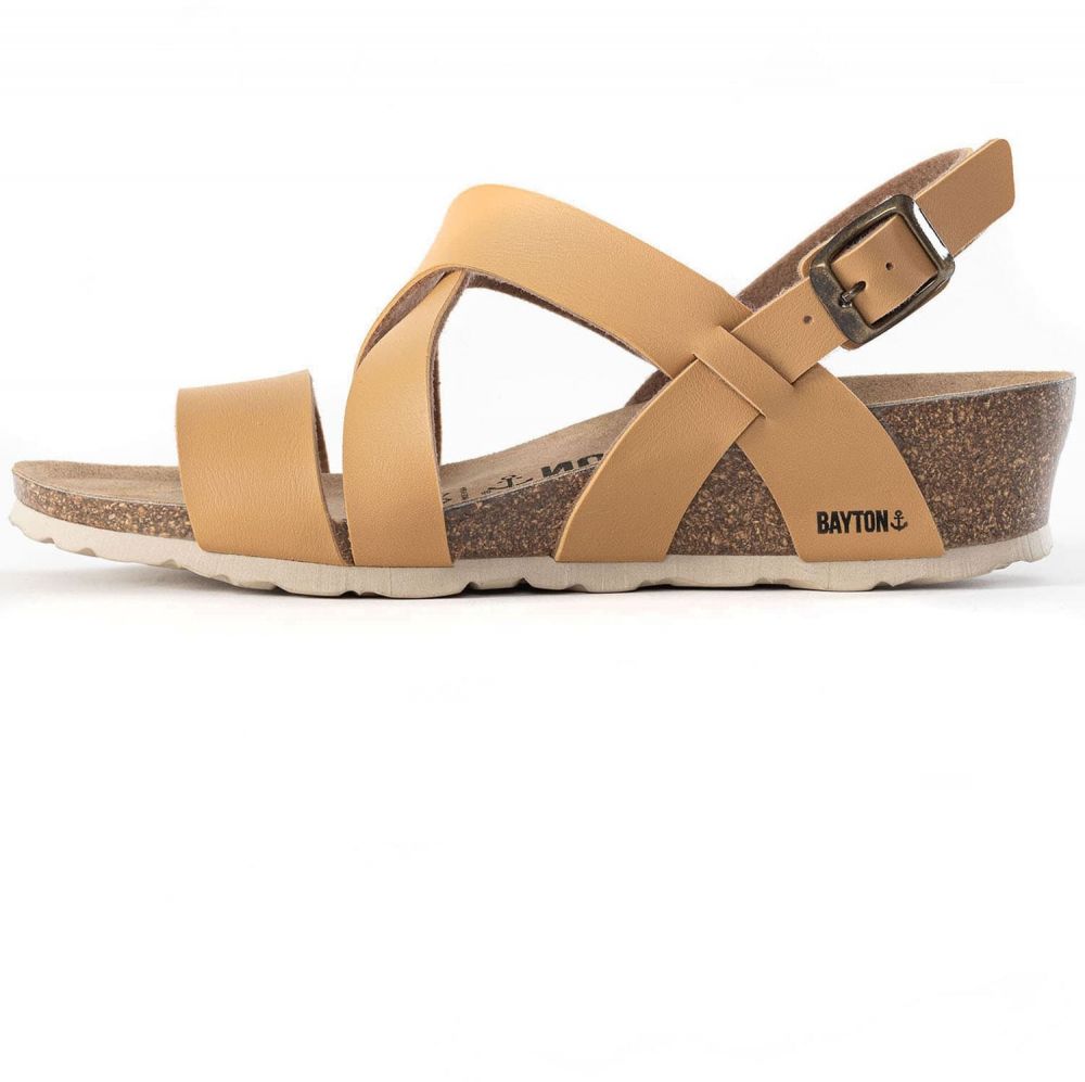 Bayton Sandále 'Berga'  farba ťavej srsti