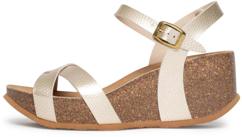 Bayton Remienkové sandále 'Venus'  telová / hnedá