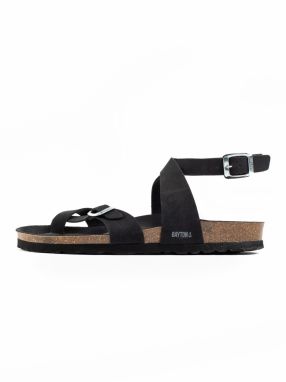 Bayton Remienkové sandále  čierna