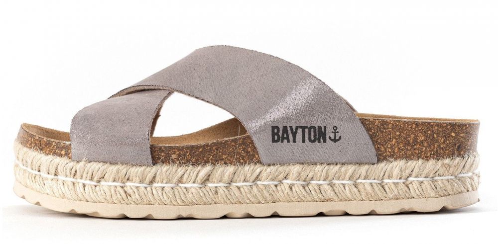 Bayton Šľapky 'Penelope'  sivá / čierna