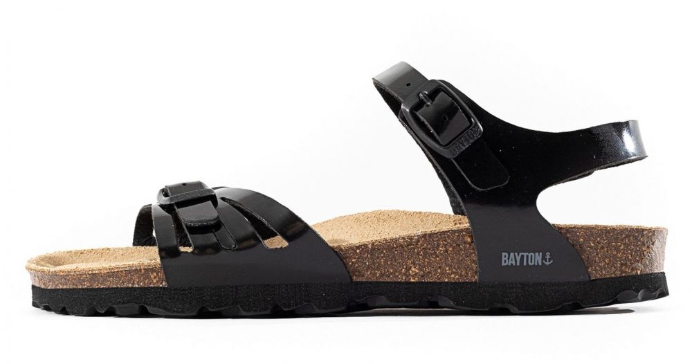 Bayton Remienkové sandále 'Eos'  čierna