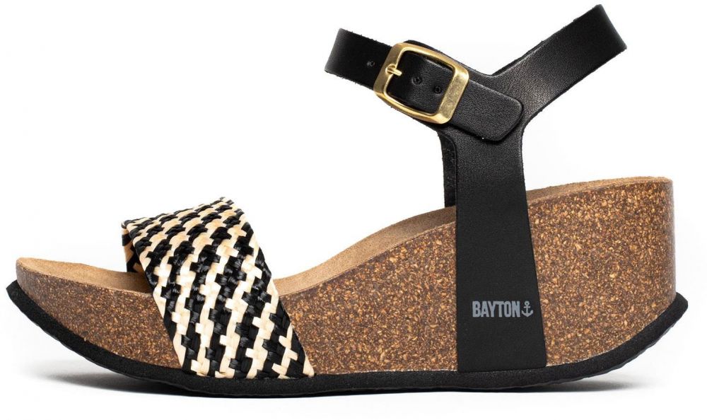 Bayton Sandále 'Toledo'  svetlobéžová / biela