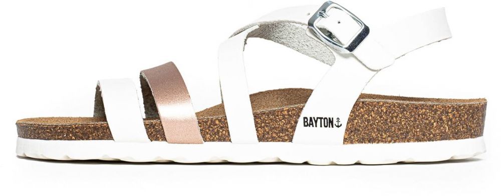 Bayton Remienkové sandále  ružová / biela