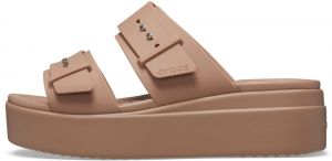 Crocs Šľapky 'Brooklyn '  hnedá