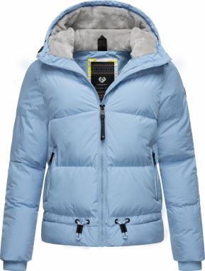 Ragwear Funkčná bunda 'Briony'  modrá / svetlomodrá / svetlosivá