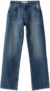 Bershka Džínsy  modrá denim