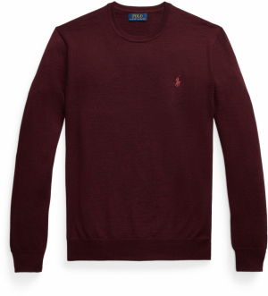 Polo Ralph Lauren Sveter  vínovo červená