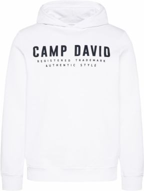 CAMP DAVID Mikina  čierna / biela