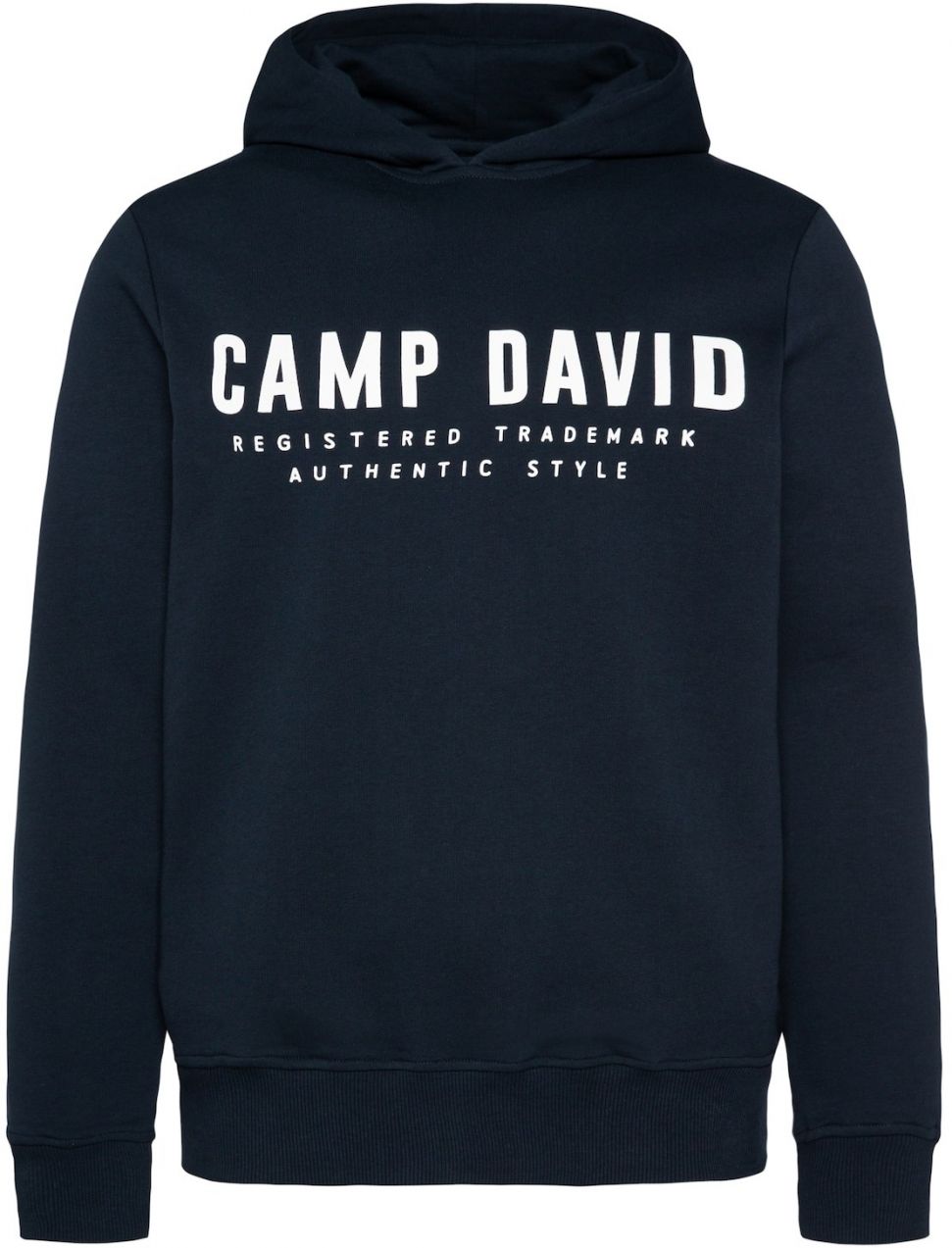 CAMP DAVID Mikina  tmavomodrá / biela