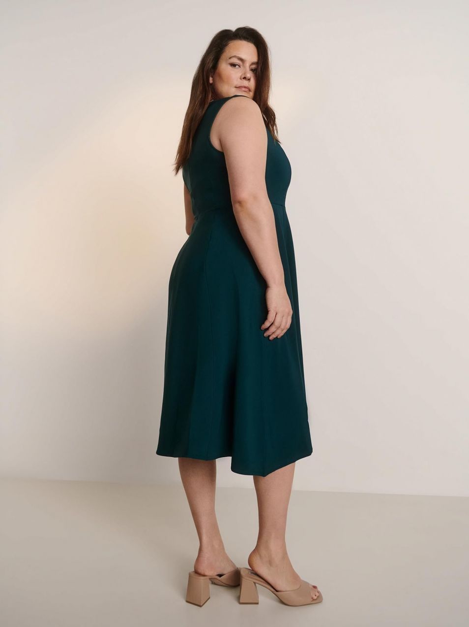 Guido Maria Kretschmer Curvy Šaty 'Camille'  smaragdová