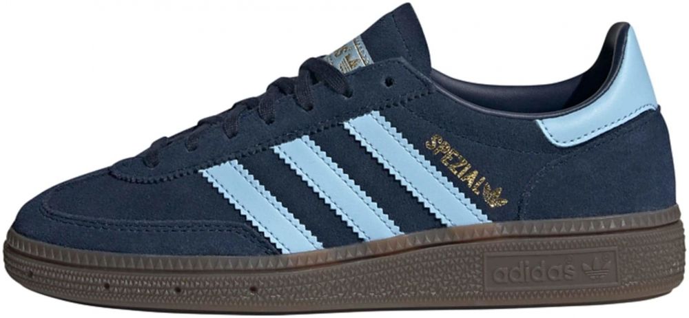 ADIDAS ORIGINALS Tenisky 'Handball Spezial'  námornícka modrá / svetlomodrá / zlatá