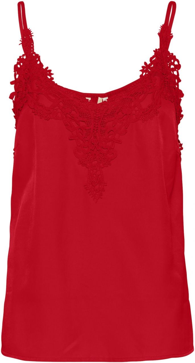 Cream Top 'Anna'  jasne červená