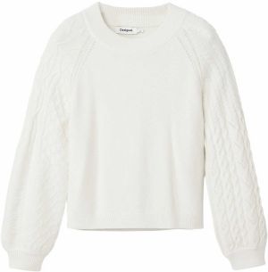 Desigual Sveter  biela