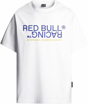 Red Bull Racing x Pepe Jeans Tričko  tmavomodrá / citrónová / biela