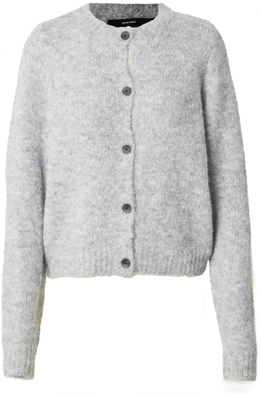 VERO MODA Kardigán 'VMNovah'  sivá melírovaná