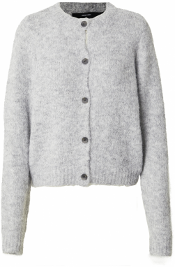 VERO MODA Kardigán 'VMNovah'  sivá melírovaná
