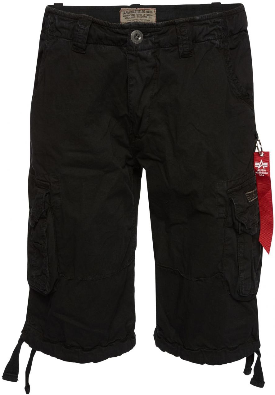 ALPHA INDUSTRIES Nohavice 'Jet'  čierna