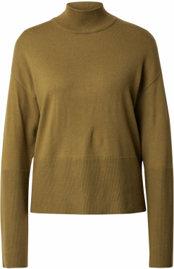 VERO MODA Sveter 'VMHAPPINESS'  olivová