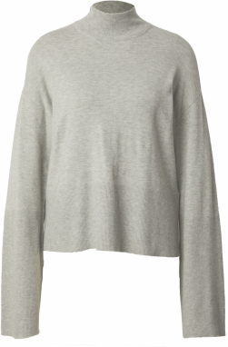 VERO MODA Sveter 'VMHAPPINESS'  svetlosivá