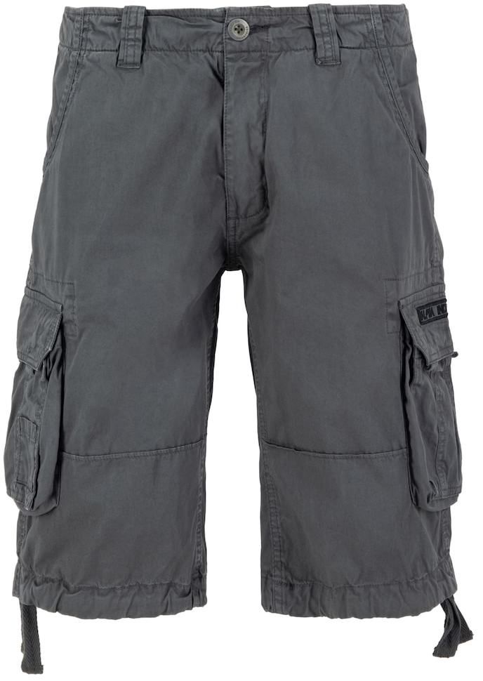 ALPHA INDUSTRIES Nohavice 'Jet'  žltá / tmavosivá / oranžová / červená / biela