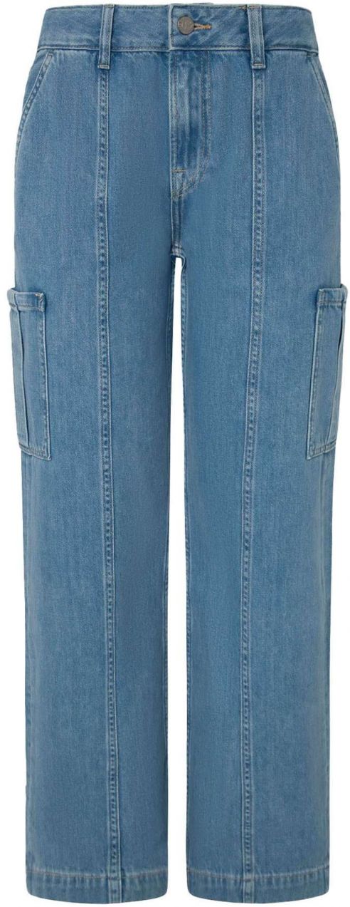 Pepe Jeans Rifľové kapsáče  modrá denim
