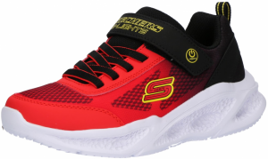 SKECHERS Tenisky 'METEOR-LIGHTS - KRENDOX'  žltá / červená / čierna