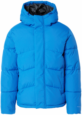 JACK & JONES Zimná bunda 'JJWORLD'  modrá